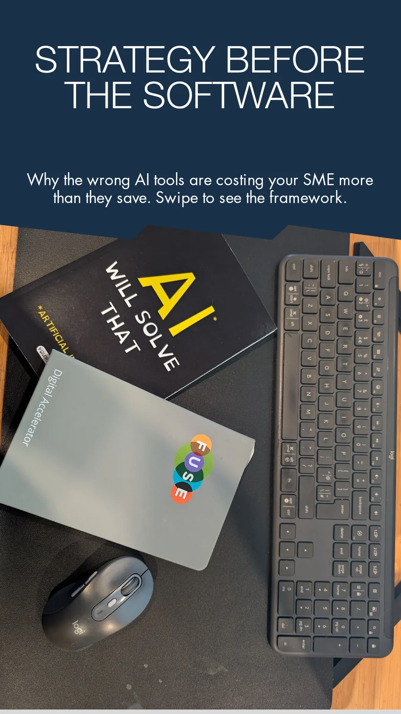 Strategy before the software: why the wrong AI tools cost your SME more than they save